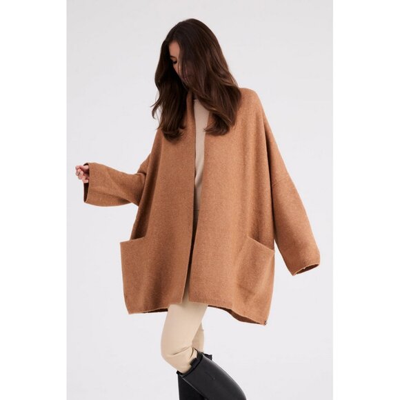 Beryll One Size Cocoon Cashmere Cardigan Luxury Cozy - Picture 1 of 16